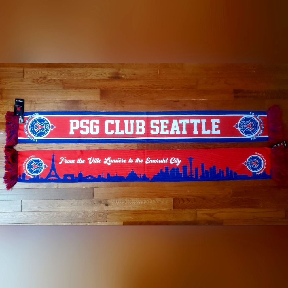 Paris Saint-Germain Seattle Fan Club Scarf